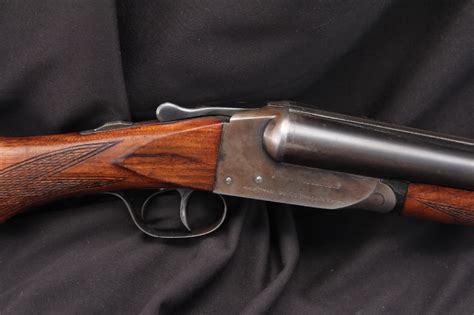 Ithaca Flues Model 12 Gauge Hammerless Sxs Side By Side Shotgun 1920
