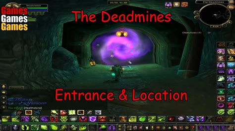 The Deadmines Entrance And Location World Of Warcraft Original Dungeons Youtube