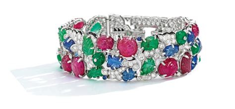 A Cartier Tutti Frutti Bracelet Has Made Auction History The Glossary