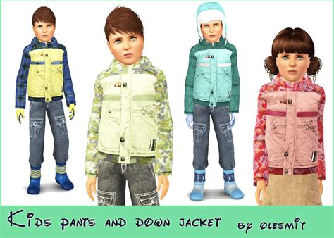 Outerwear For Children The Sims 3 Catalog
