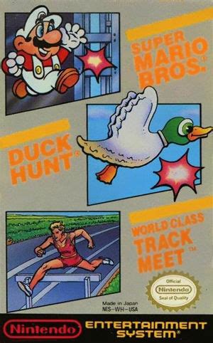Super Mario Bros Duck Hunt World Class Track Meet Nintendo Entertainment System