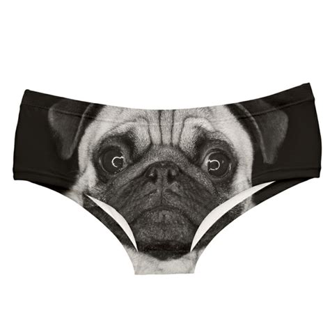 Pin On Pug Ladies Girl Underwear