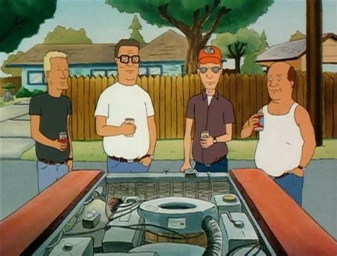 Image Boomhauer Hank Dale Bill Fixing A Truck Pilotpng King Of