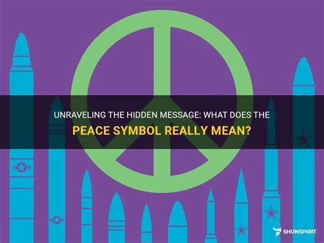 Unraveling The Hidden Message What Does The Peace Symbol Really Mean