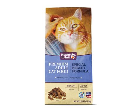 I put a spoonful of heart to tail turkey & giblets entree in my cat's dish. Heart to Tail Dry Cat Food Special Medley or Indoor Cat ...