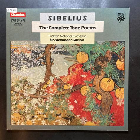 sibelius the complete tone poems scottish national orchestra 2 lp set 4597794644