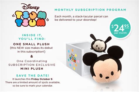 Disney Tsum Tsum Subscription Boxometry