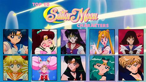 My Top 10 Favorite Sailor Moon Characters By Rainbine94 On Deviantart