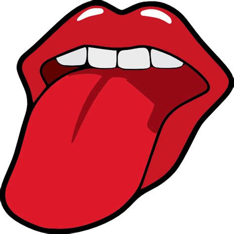 Tongue Clip Art At Vector Clip Art Online Royalty Free