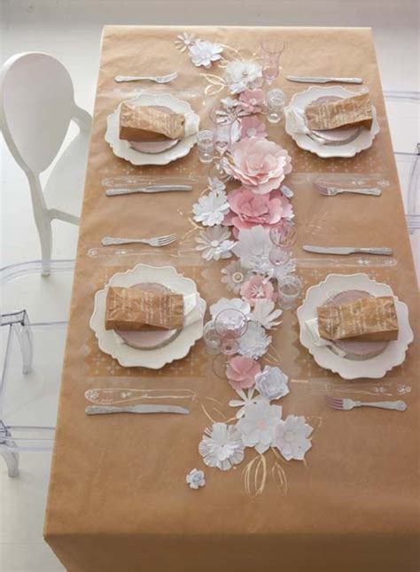 Paper Tablecloth Divine Party Concepts Valentines Day Paper Crafts