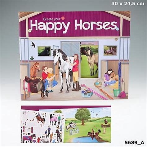 Horses Drems Create Your Happy Horses Stickerboek