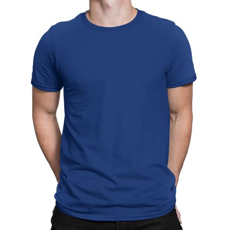 Mens Basic Royal Blue T Shirt By Silly Punter In India