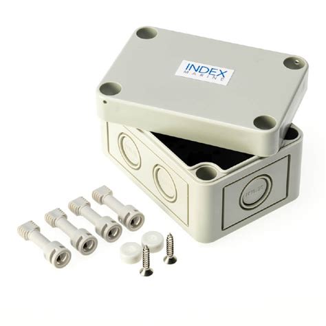 Index Marine Small Waterproof Electrical Junction Box Kit Port Ip