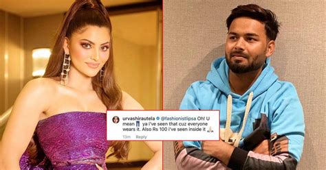 Urvashi Rautelas Epic Trolling On Rishab Pants 100 Lauded By Netizens One Say This Is A