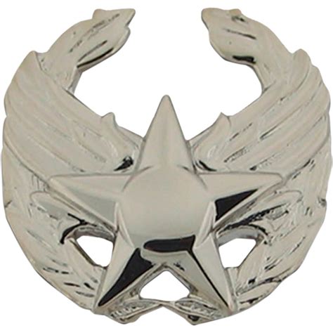 Air Force Commanders Insignia Duty Badge Mirror Finish Regular Size