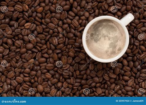 Moon Coffee Stock Images Image 35997954