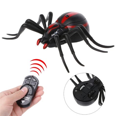 Trick Insect Infrared Remote Control Realistic Fake Spider Rc Prank Insect Scary Trick Toy