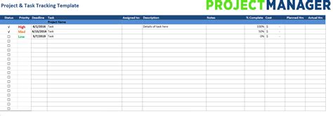 Project Task Tracking Template Excel Templates 2 Resume Examples Vrogue