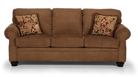 Stanton 687 Queen Gel Sleeper Sofa With Rolled Arms Wilsons