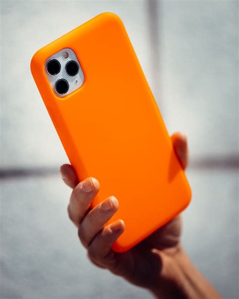 Neon Orange Silicone Iphone Case Felony Case