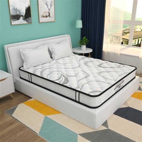 Morpilot 8 Inch Memory Foam And Innerspring Hybrid Mattress In A Box Pressure Relief Sleeps