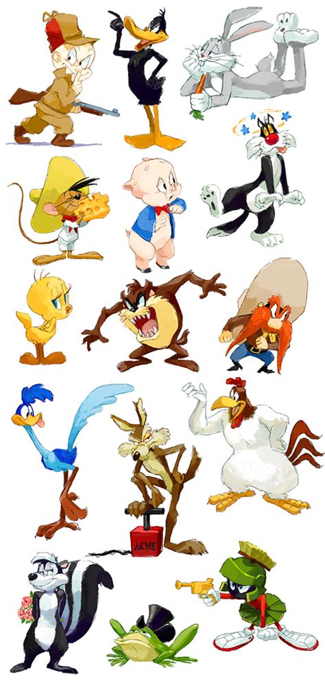 Looney Tunes Spotlight Collection Clip Art Library
