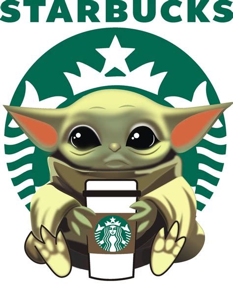 Baby Yoda Starbucks Svg Free 215 Best Free Svg File