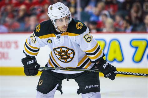 Boston Bruins Forward Brad Marchand Named Nhls First Star Of The Week
