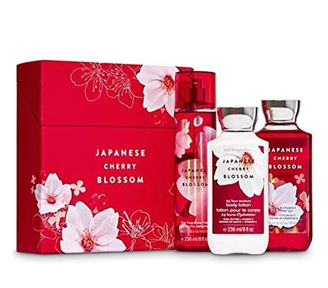 Buy Bath Body Works JAPANESE CHERRY BLOSSOM Gift Set Online At DesertcartUAE