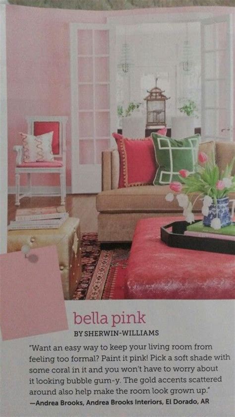 Bella Pink Sherwin Williams Home Pinterest