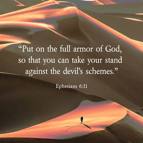 Ephesians 611 Put On The Full Armor Of God So That You Can Take Your