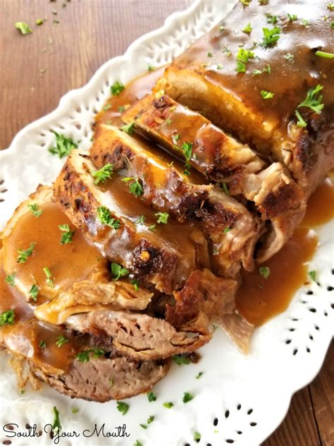 South Your Mouth Butter Braised Slow Cooker Pork Roast