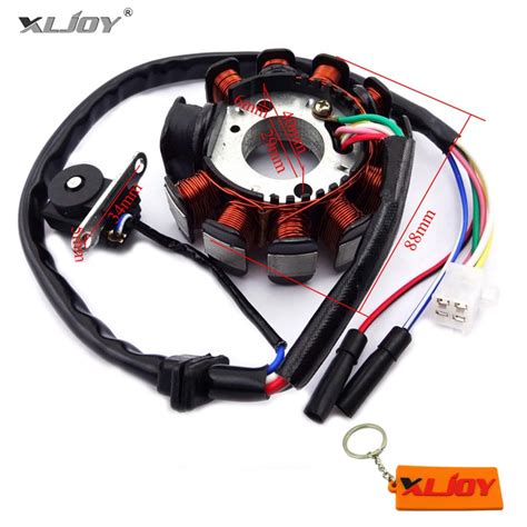 Xljoy Pole Coils Ignition Stator Magneto For Gy Cc Moped