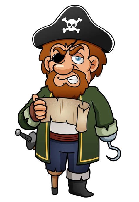 Cartoon Pirate Stock Vector Illustration Of Beard Mascot 29081185