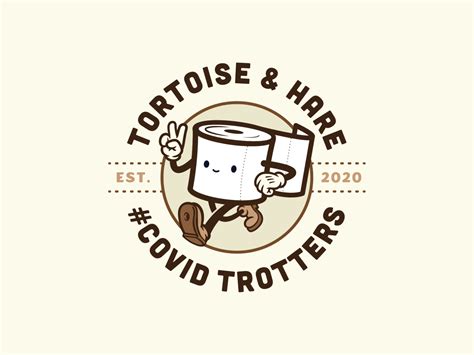 Covid Trotters Badge Logo By Mark Hardin On Dribbble