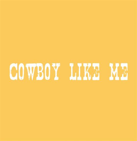 Cowboy Like Me Taylor Swift Lyrics Taylor Swift Lyrics Taylor Swift