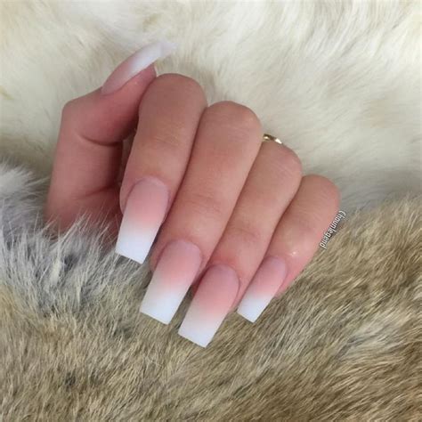 French Ombres Chaun Legend Classy Acrylic Nails Ombre Acrylic Nails
