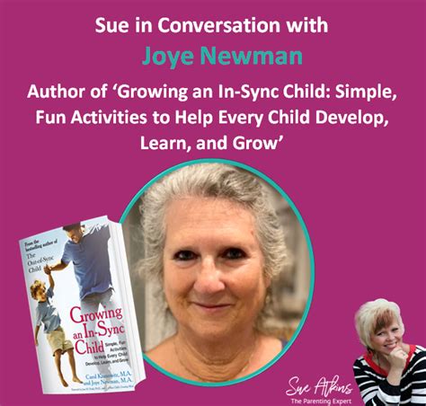 Joye Newman Author Of ‘growing An In Sync Child Simple Fun