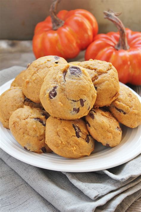 Baking With Blondie The Best Soft Pumpkin Chocolate Chip Cookies