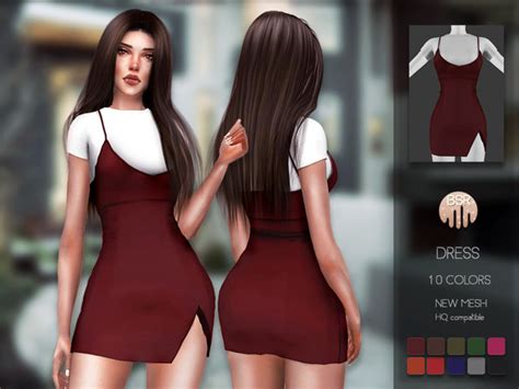 Dress Bd170 By Busra Tr At Tsr Sims 4 Updates