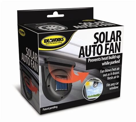 New Solar Sun Power Car Auto Fan Air Vent Cool Cooler Ventilation