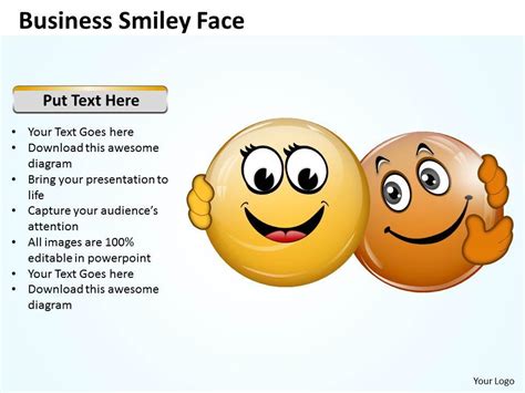 Business Smiley Face 126 Powerpoint Slide Presentation Sample Slide