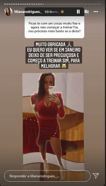 Liliana Rodrigues Submeteu Se A Uma Lipoescultura E Nas Redes Sociais