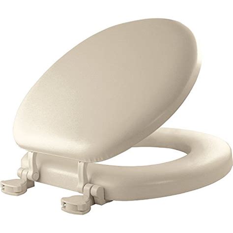 New Premium Bone Soft Padded Elongated Toilet Seat Cushioned Freeshelfs