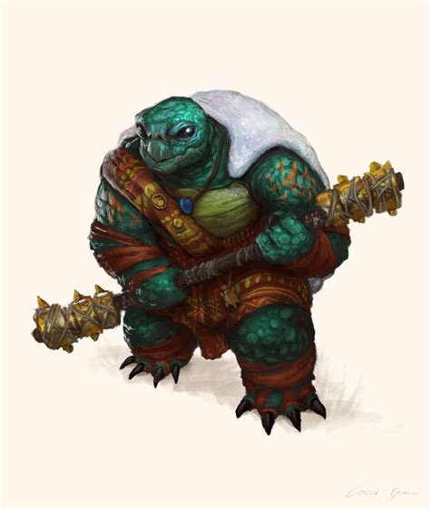 Art Tortle Monk Commission Rdungeonsanddragons