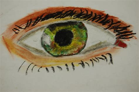 Oil Pastel Eye By Drakeshere18 On Deviantart