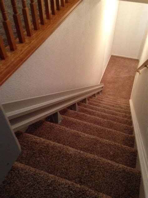 Straight Stair Lift To Basement In Aurora Co Accessible Systems