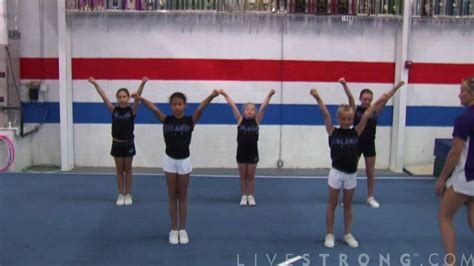 How To Do Basic Arm Movements In Cheerleading Youtube