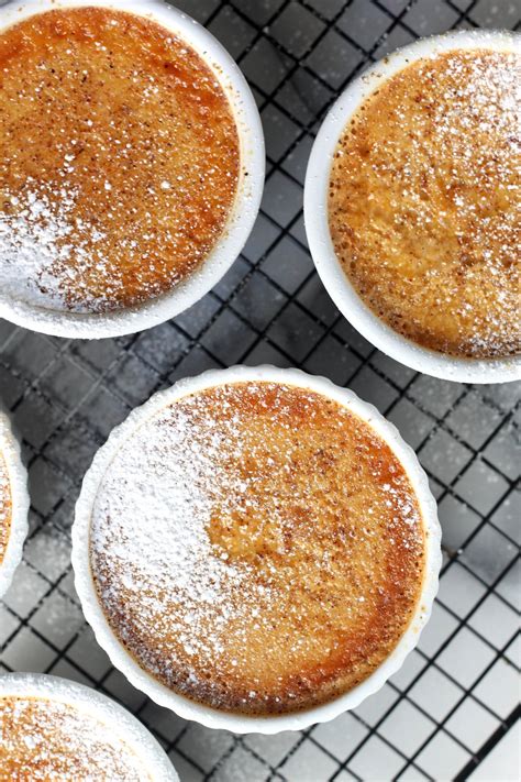 Eggnog is a delicious traditional holiday drink, best made fresh and served immediately! (5-Ingredient) Baked Eggnog Custard - Baker by Nature