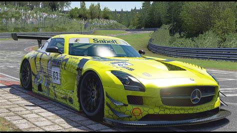 Mercedes Sls Amg Gt Nordschleife World Record Assetto